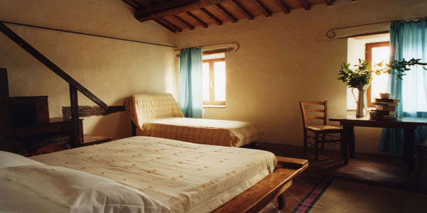 Italy retreat double bedroom